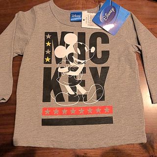 ディズニー(Disney)のタグ付！未使用ミッキーロンＴ(Tシャツ/カットソー)