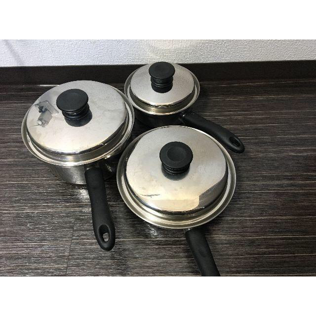 Amway - ちくわ様専用Amway ソースパン 鍋 大中小 3点セット クィーン
