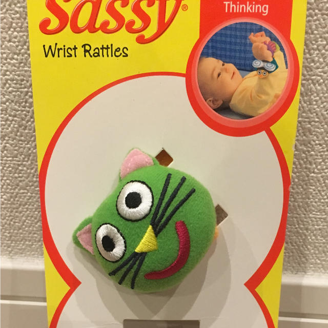 Sassy(サッシー)のSassy☆リストラトル キッズ/ベビー/マタニティのおもちゃ(がらがら/ラトル)の商品写真