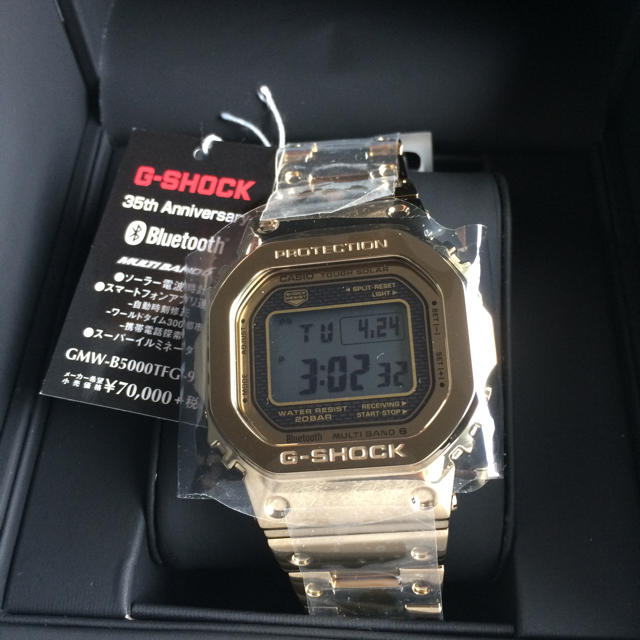 保証書付‼️ G-SHOCK 35周年記念限定 GMW-B5000TFG-9JR