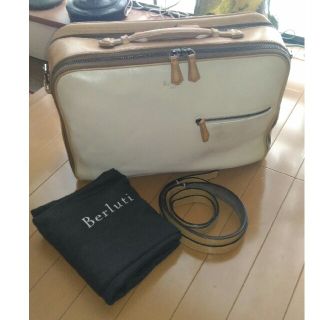 ベルルッティ(Berluti)のBerlutiベルルッティ2wayトラベルバッグブリーフケースLendemain(ビジネスバッグ)