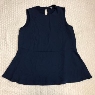 ユニクロ(UNIQLO)のユニクロ ノースリーブシフォンブラウス(シャツ/ブラウス(半袖/袖なし))