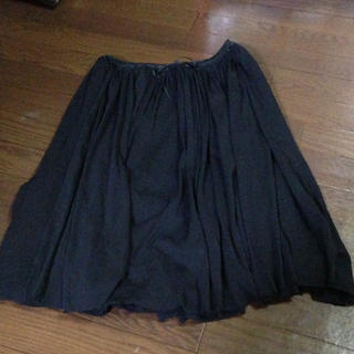 ユナイテッドアローズ(UNITED ARROWS)のユナイテッドアローズの黒のスカート♪(ひざ丈スカート)