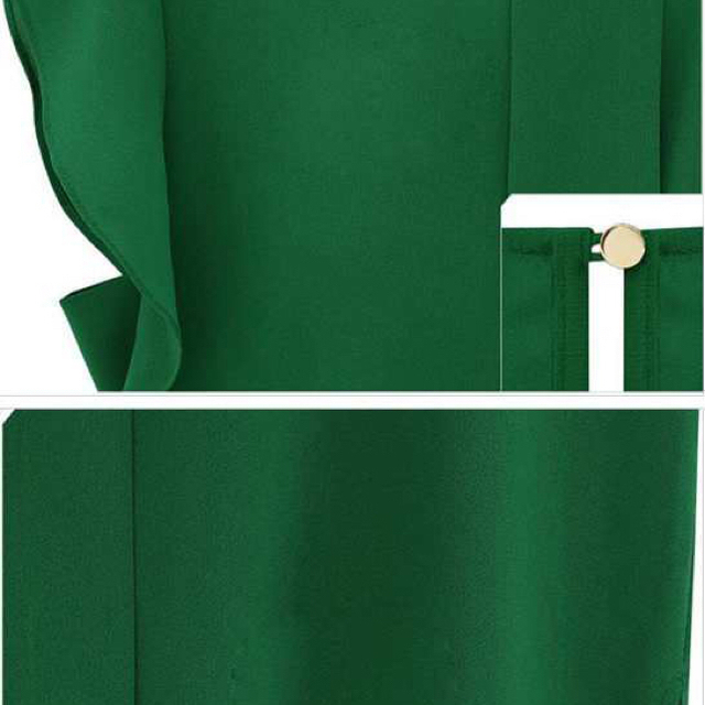 シャツ ブラウス フロントタック ノースリーブトップスカットソーシフォンフリル袖 レディースのトップス(カットソー(半袖/袖なし))の商品写真