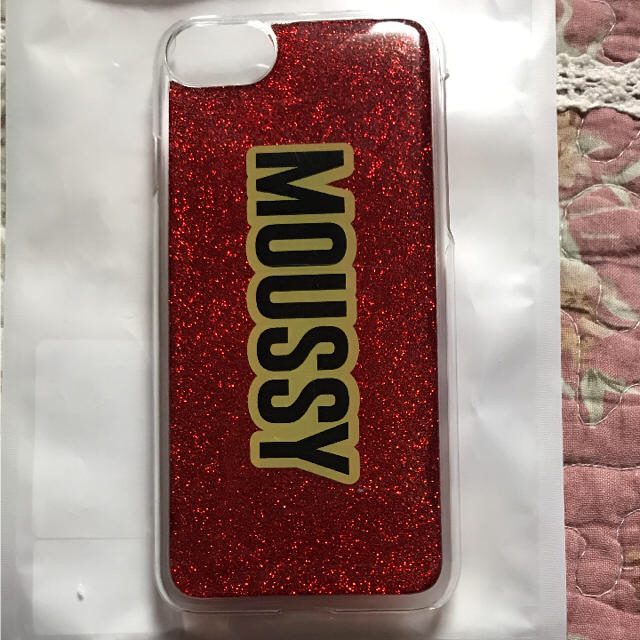 moussy(マウジー)のmoussy iPhoneケース スマホ/家電/カメラのスマホアクセサリー(iPhoneケース)の商品写真