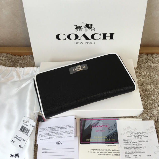 COACH(コーチ)のコーチCOACH 長財布 新品 箱、ショッパー付き✨即日発送 レディースのファッション小物(財布)の商品写真