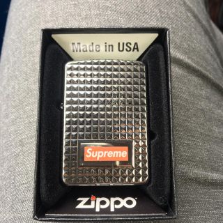 シュプリーム(Supreme)のSUPREME zippo ジッポ BOX ロゴ(タバコグッズ)