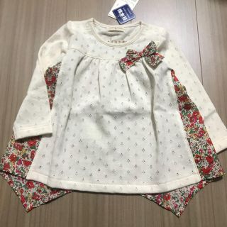 センスオブワンダー(sense of wonder)のらび様［新品］センスオブワンダー リバティ トップス チュニック 90(Tシャツ/カットソー)