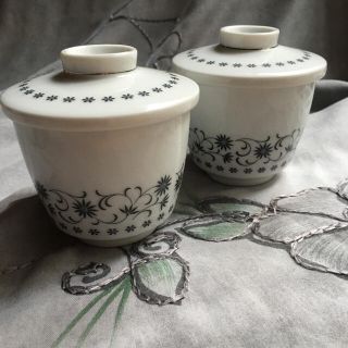 ノリタケ(Noritake)のオールドノリタケ   シルバークィーン   茶碗蒸し容器   二個(食器)