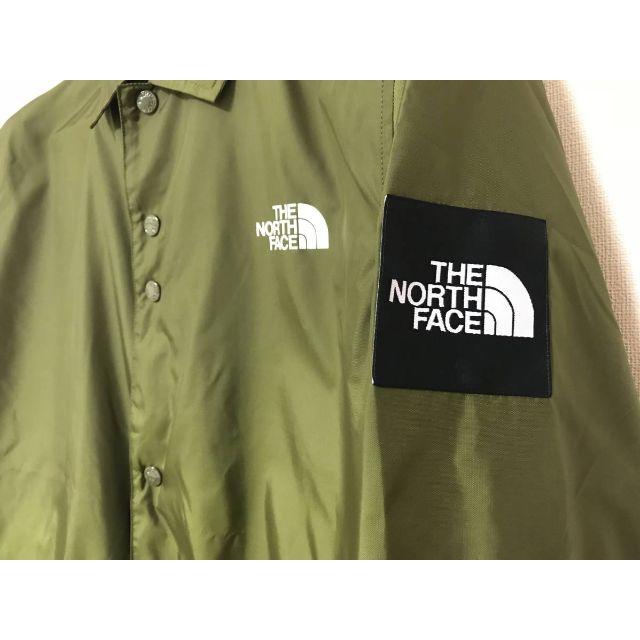 THE NORTH FACE(ザノースフェイス)のM ノースフェイス コーチジャケット NP21836 ロコグリーン メンズのジャケット/アウター(ナイロンジャケット)の商品写真
