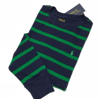 ポロラルフローレン(POLO RALPH LAUREN)の＊テルママ様 専用＊新品✨ボーダー ロングTシャツ / ボーイズM(150)(Tシャツ/カットソー)