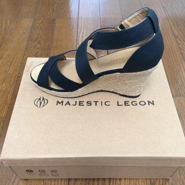 MAJESTIC LEGON(マジェスティックレゴン)の値下げ↓マジェスティックレゴン サンダル レディースの靴/シューズ(サンダル)の商品写真