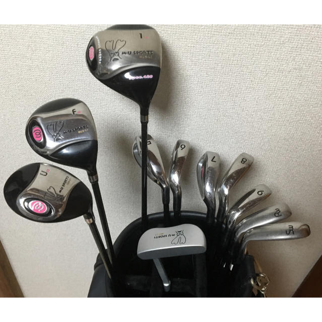 ゴルフセット☆MUスポーツ テーラーメイド  スポーツ/アウトドアのゴルフ(クラブ)の商品写真