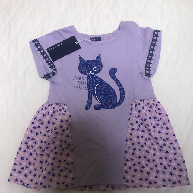 ANNA SUI mini(アナスイミニ)の新品未使用 アナスイミニ 110センチ キッズ/ベビー/マタニティのキッズ服女の子用(90cm~)(Tシャツ/カットソー)の商品写真