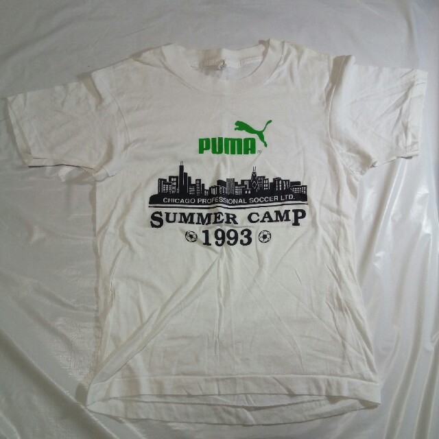 90s PUMA プーマ SUMMER CAMP 1993 Tシャツ USA製
