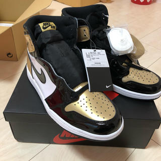 ナイキ(NIKE)のnike air jodan 1 gold(スニーカー)