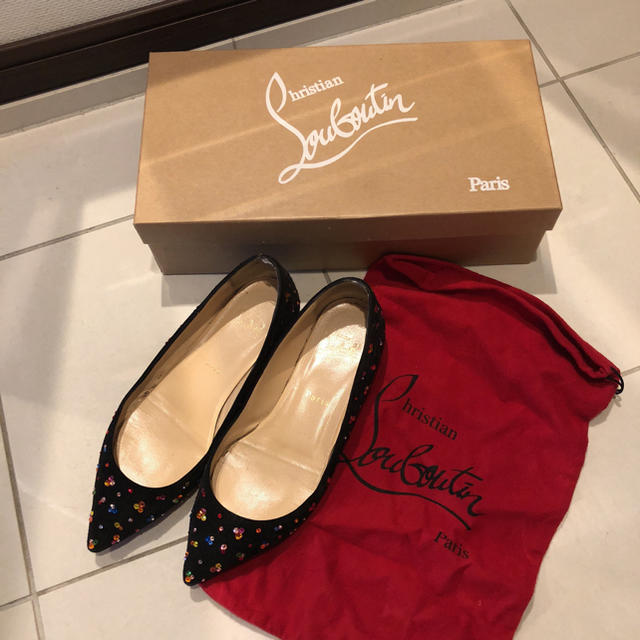 Christian Louboutin(クリスチャンルブタン)のルブタン マルチビジュー フラット レディースの靴/シューズ(ハイヒール/パンプス)の商品写真