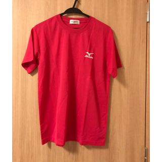 チャンピオン(Champion)の新品未使用！MIZUNO　メンズサイズＭ　ピンクＴシャツ(Tシャツ/カットソー(半袖/袖なし))