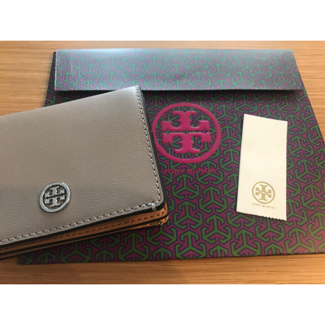 tory burch(トリバーチ)☆バイカラーウォレット