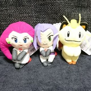 ロケット団 ムサシ コジロウ ニャース ちょっこりさんの通販|ラクマ ロケット団 ムサシ コジロウ ニャース ちょっこりさんの通販|ラクマ
