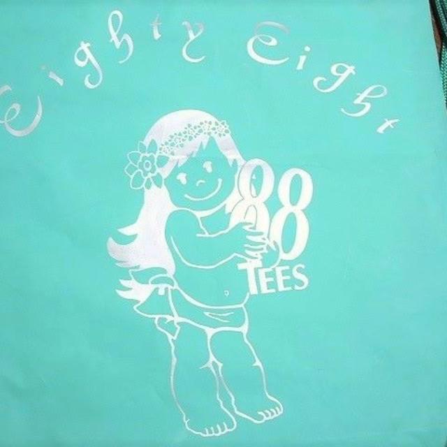 88TEES(エイティーエイティーズ)のハワイ88tees★ショップ袋ショッパー　ショッピングバッグ非売品エコバッグ  レディースのバッグ(ショップ袋)の商品写真