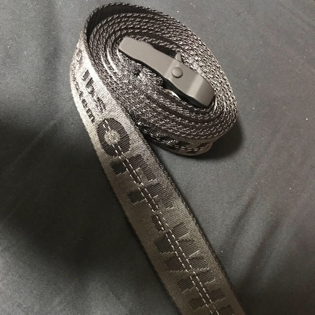 off-white ブラック ベルト belt