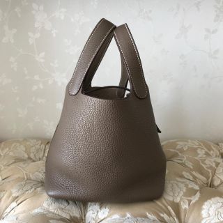 エルメス(Hermes)のご専用 エルメス HERMES ピコタンロック  pm 18 センチ エトゥープ(トートバッグ)