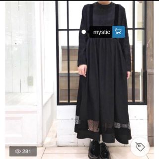 ミスティック(mystic)のワンピース♡ブラック(ロングワンピース/マキシワンピース)