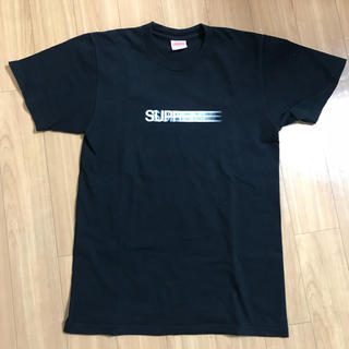 シュプリーム(Supreme)のsupreme motion logo tee s 黒 black box(Tシャツ/カットソー(半袖/袖なし))