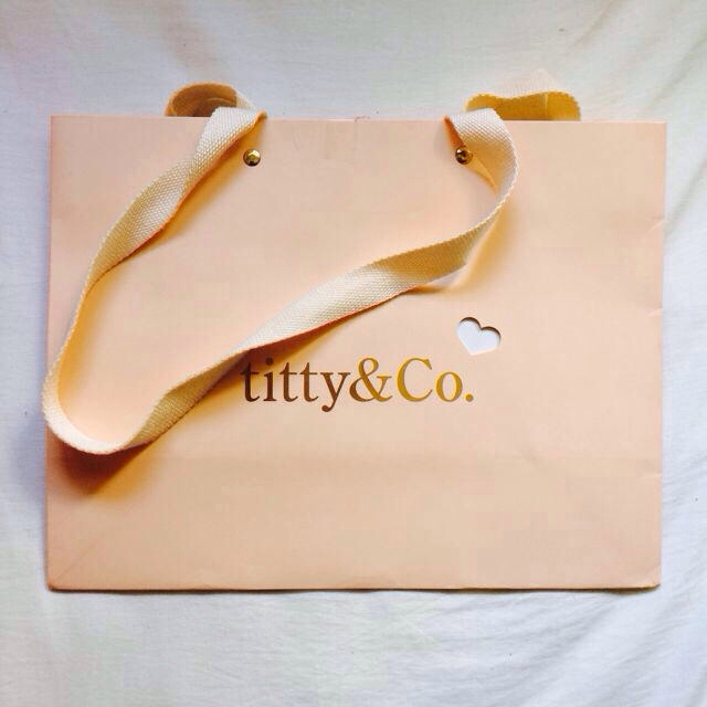 titty&co(ティティアンドコー)のtitty ショッパー レディースのバッグ(ショップ袋)の商品写真