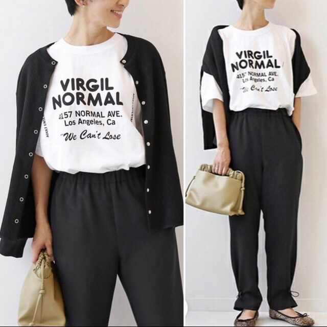 JOURNAL STANDARD relume(ジャーナルスタンダードレリューム)の完売品❗️VIRGIL NORMAL × Relume ピグメント Tシャツ レディースのトップス(Tシャツ(半袖/袖なし))の商品写真