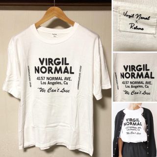 ジャーナルスタンダードレリューム(JOURNAL STANDARD relume)の完売品❗️VIRGIL NORMAL × Relume ピグメント Tシャツ(Tシャツ(半袖/袖なし))