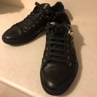 ディオールオム(DIOR HOMME)のDior Homme メンズスニーカー 42 黒レザー(スニーカー)