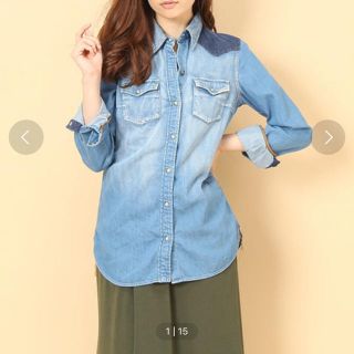 カイラニ(Kai Lani)の【専用】【ginger and sprout×Kai Laniコラボ】デニム(シャツ/ブラウス(長袖/七分))