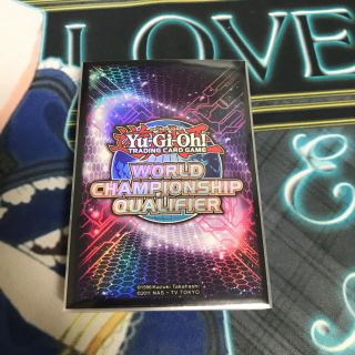 ユウギオウ(遊戯王)の遊戯王 WCQスリーブ紫(カードサプライ/アクセサリ)