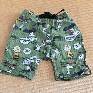 エフオーキッズ(F.O.KIDS)の値下げします！スヌーピー 柄ハーフパンツ(その他)