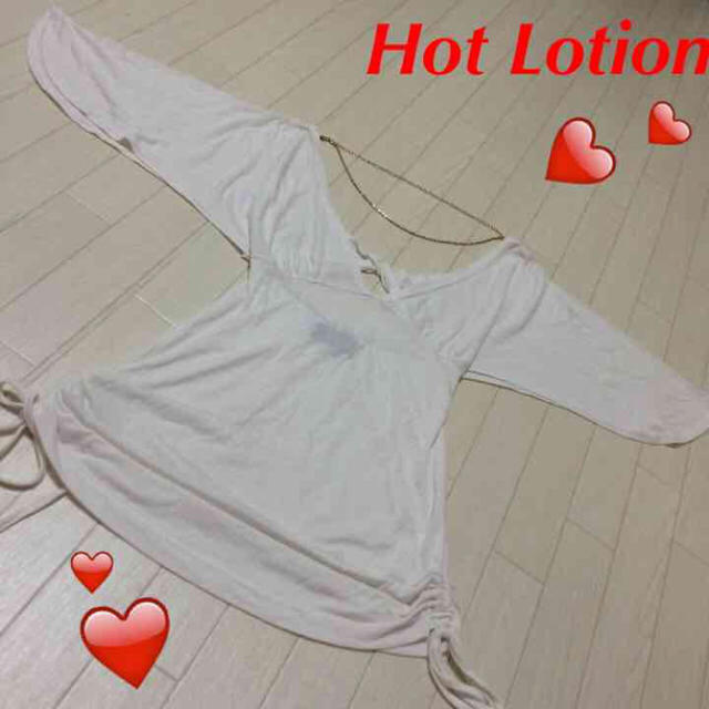 Hot Lotion♡セクシートップスカットソー レディースのトップス(カットソー(半袖/袖なし))の商品写真