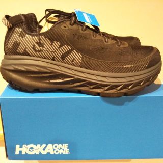 hoka one one bondi 5 28.5cm black 新品タグ付(スニーカー)