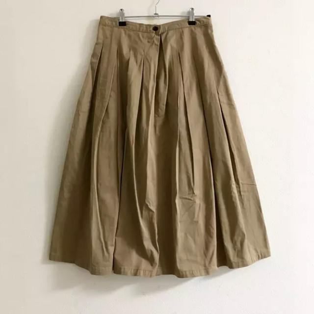 KATO`(カトー)のグランマママドーター チノプリーツロングスカート レディースのスカート(ロングスカート)の商品写真