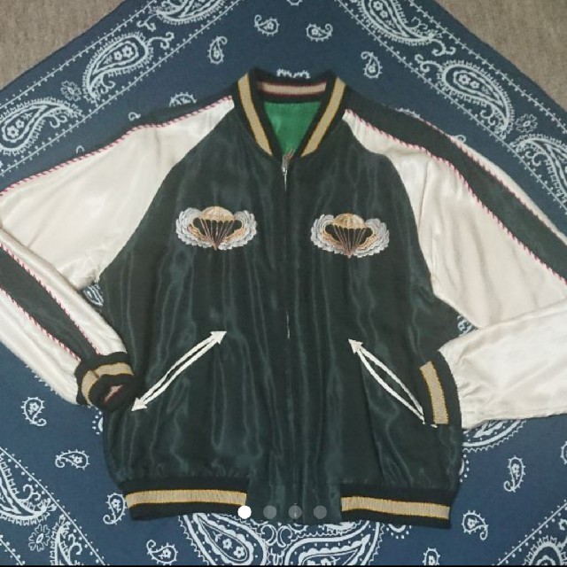 東洋エンタープライズ(トウヨウエンタープライズ)のテーラー東洋 リバーシブルスカジャン メンズのジャケット/アウター(スカジャン)の商品写真