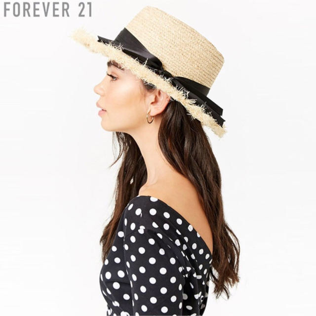 FOREVER 21(フォーエバートゥエンティーワン)のforever21  ハット レディースの帽子(麦わら帽子/ストローハット)の商品写真