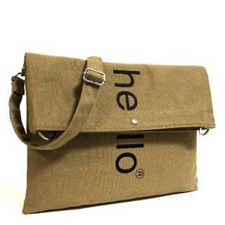 アネロ(anello)の【anello】《13％OFF》anello/helloショルダー［ベージュ］(ショルダーバッグ)