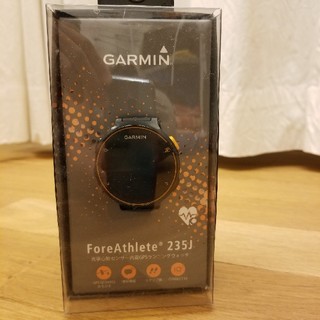 ガーミン(GARMIN)の【GW特価】Garmin 235J オレンジ(腕時計(デジタル))