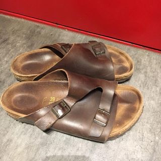 ビルケンシュトック(BIRKENSTOCK)のビルケンシュトック チューリッヒ サイズ39(サンダル)