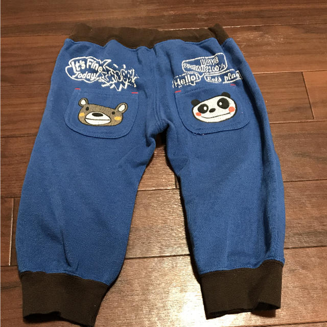 90☆ズーミック  パンツ 青 キッズ/ベビー/マタニティのキッズ服男の子用(90cm~)(パンツ/スパッツ)の商品写真