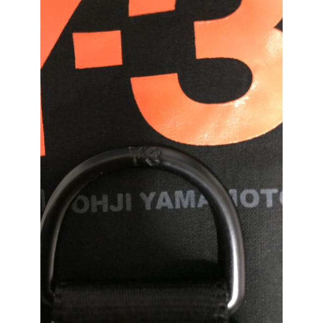 Y-3(ワイスリー)の正規品 Y-3 ロゴ ベルト 黒色 Mサイズ 125cm メンズのファッション小物(ベルト)の商品写真