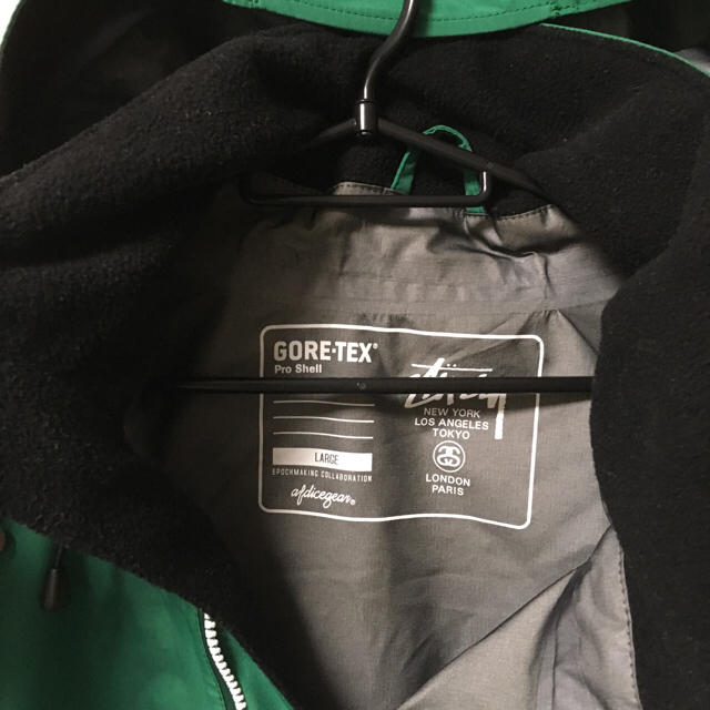 STUSSY - STUSSY x AFD ICEGEAR GORE-TEX JACKET レアの通販 by STUSSY - STUSSY x AFD ICEGEAR GORE-TEX JACKET レアの通販 by