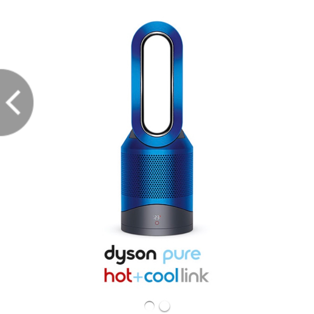 Dyson(ダイソン)のDyson Pure Hot + Cool Link HP03IB スマホ/家電/カメラの冷暖房/空調(扇風機)の商品写真