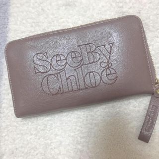 クロエ(Chloe)のシーバイクロエ♡長財布♡グレージュ♡極美品♡(財布)