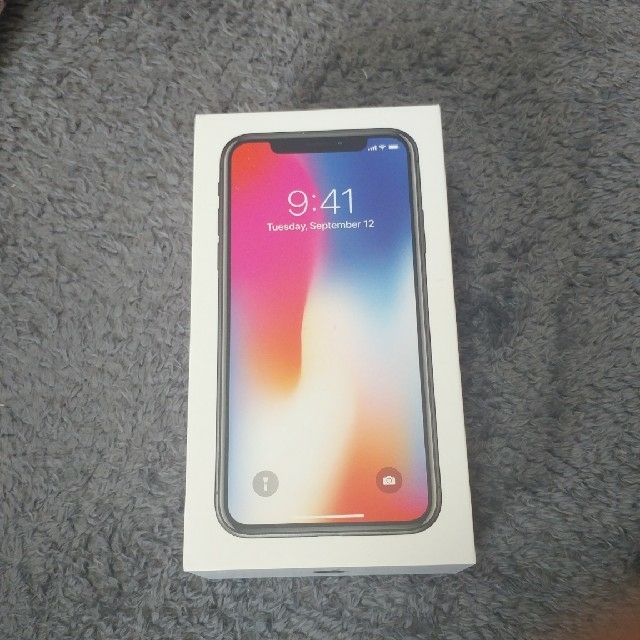 新品 docomo iPhoneX 64G Space Glay SIMフリー